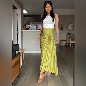 Mango Green Skirt